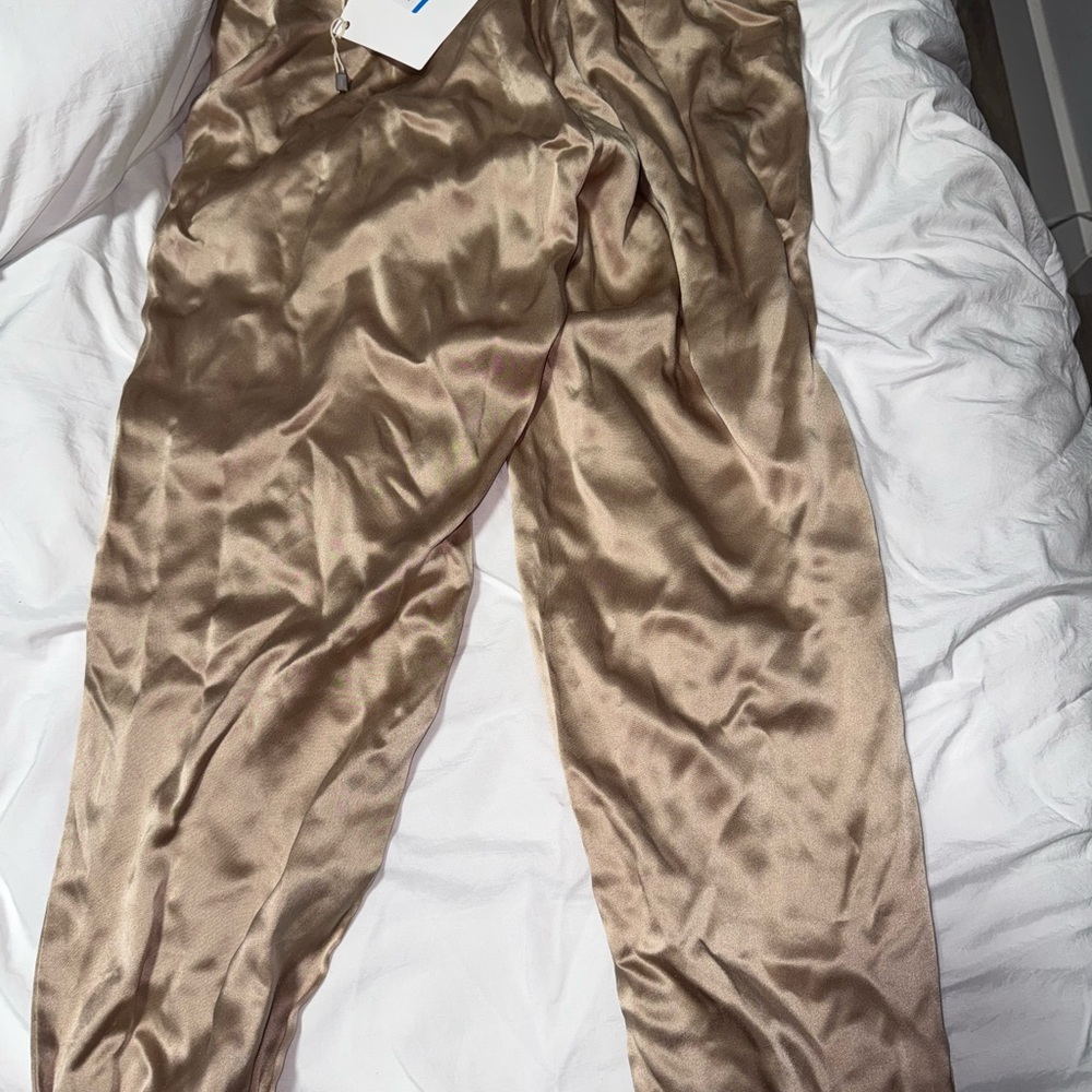 Michelle Mason 100% Silk trousers